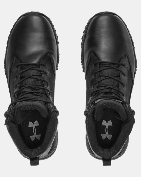 Men's UA Stellar Tactical Boots, Black, pdpMainDesktop image number 2